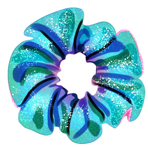 Iridescent Scrunchie