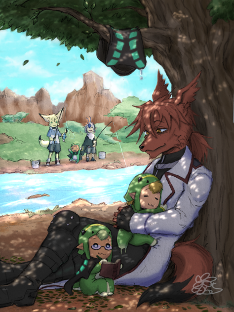 オアシスでの休息