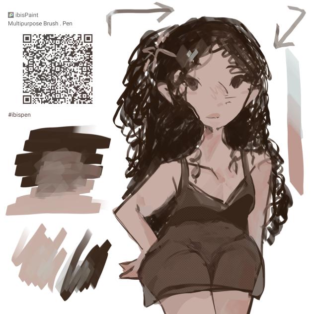 Blending+Lineart Brush.