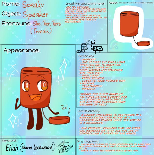 ️ Character Sheet ️ - ibisPaint