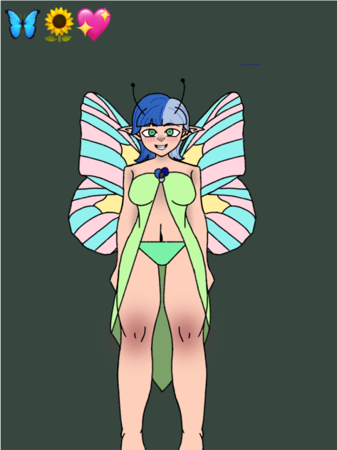 Butterfly girl