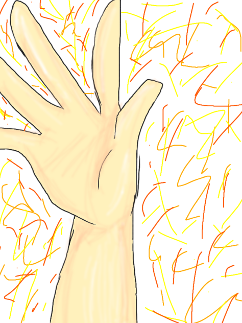 hand！