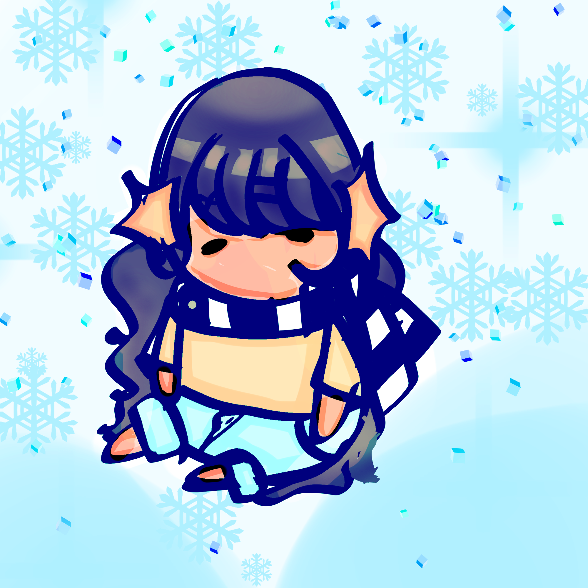 it's getting colder 😞 - ibisPaint