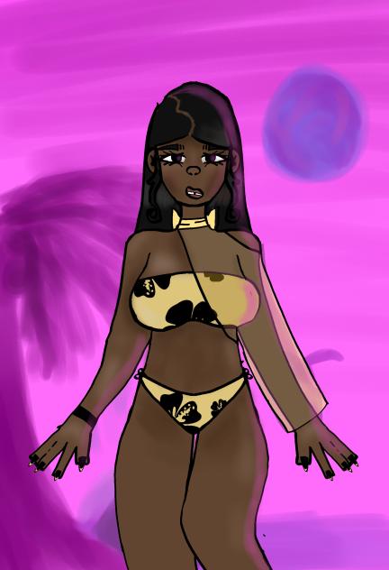 baddie beach day🩷💜
