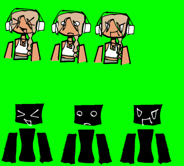 I made sprites - ibisPaint