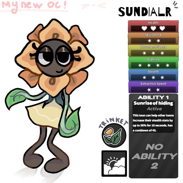 Sundial🌻 ( my oc Dandy's world)