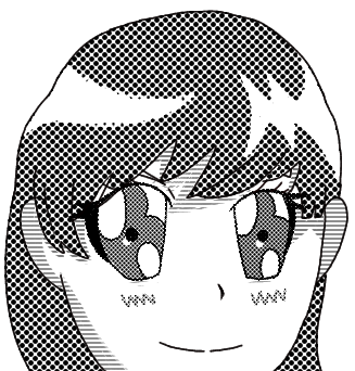 first time im trying to draw a girl-_-