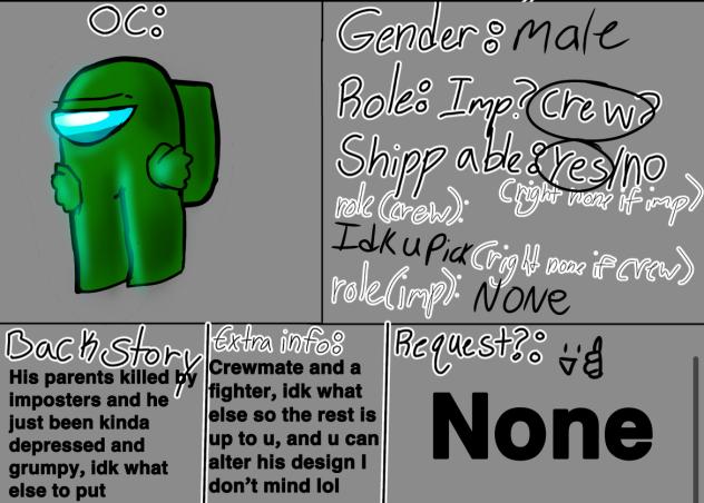 Another oc for my dude