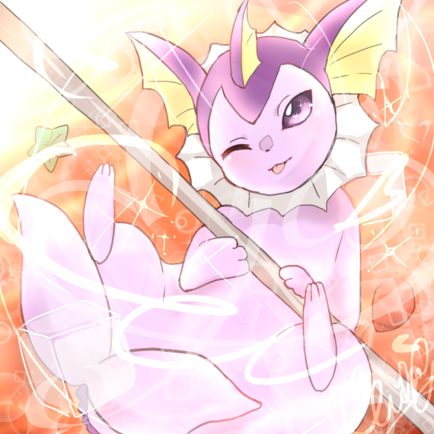 アイコン依頼(色シャワーズ)