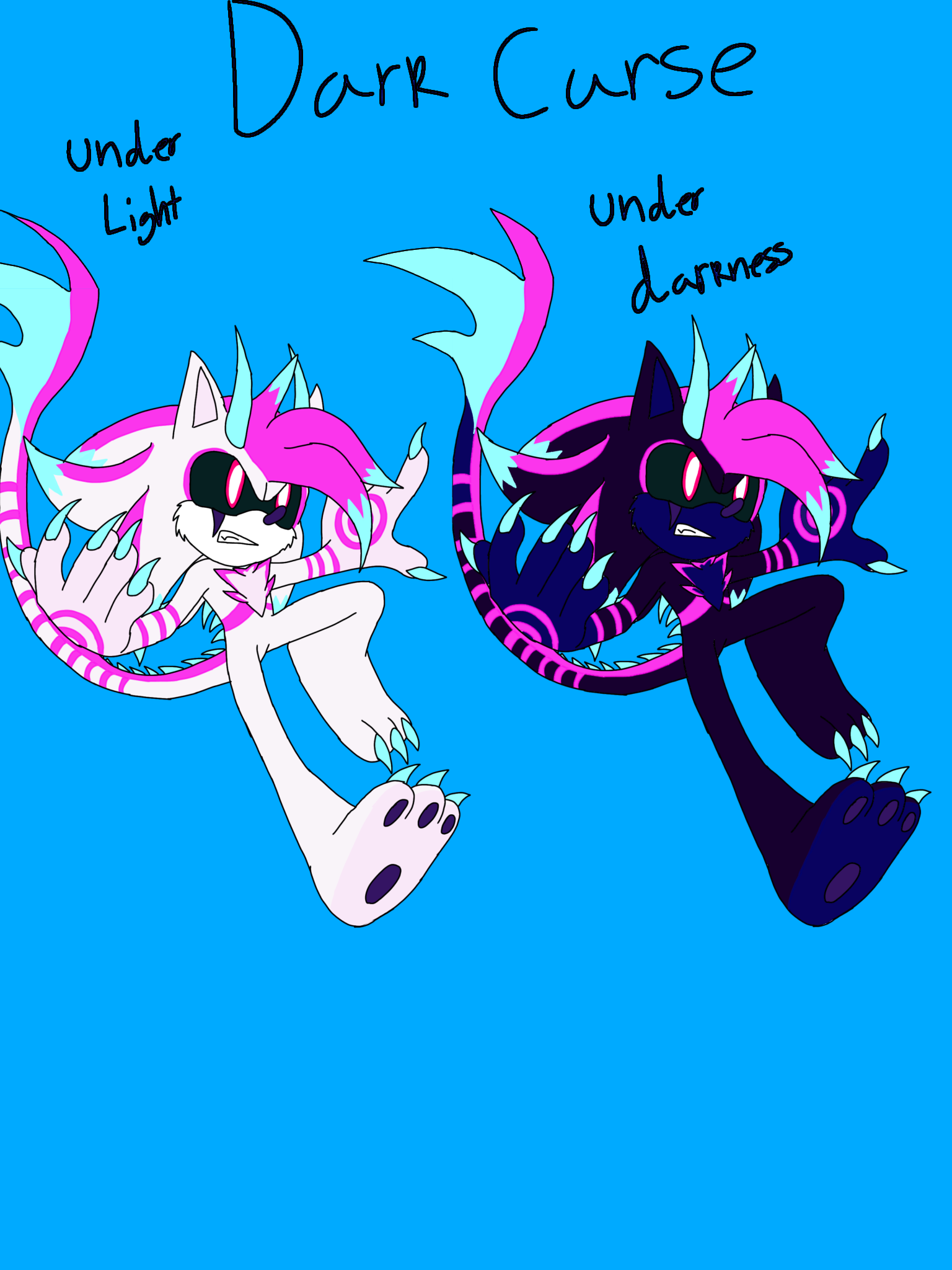Dark Curse (Light and Dark) - ibisPaint