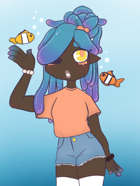 sea anemone babe