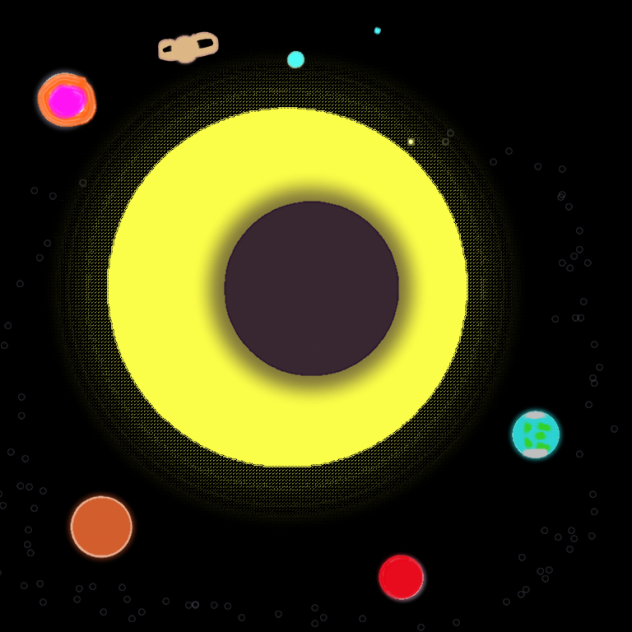 el aistema solar - ibisPaint