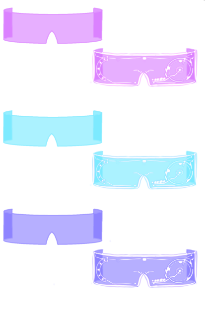 concert prop goggles