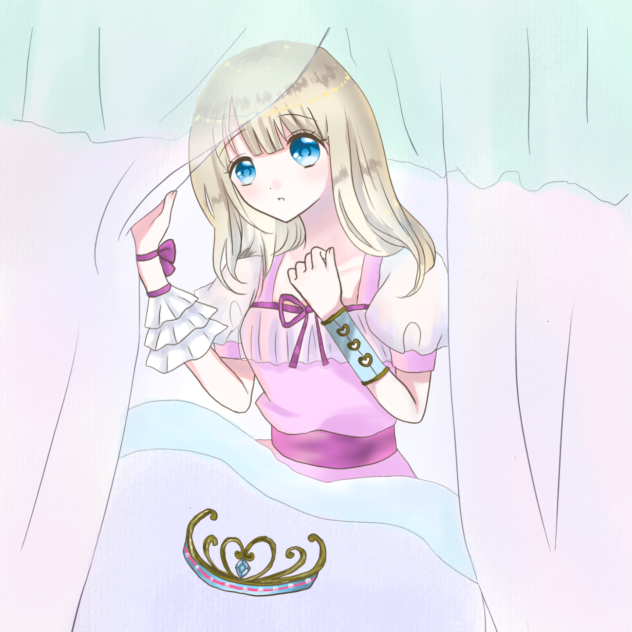 お城のお姫様