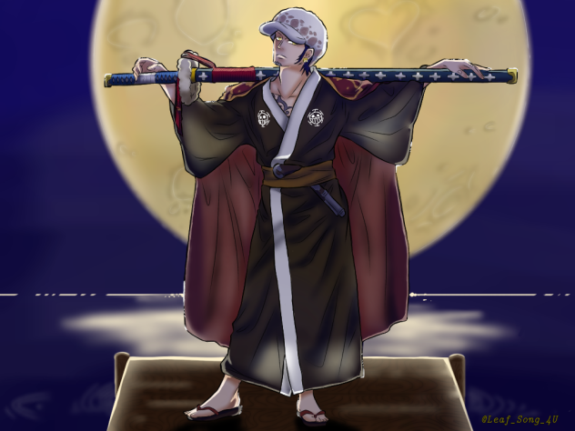 トラファルガー・ロー　月夜