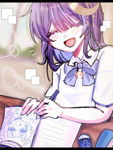 『何描いてるの？』