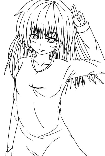 過去絵線画