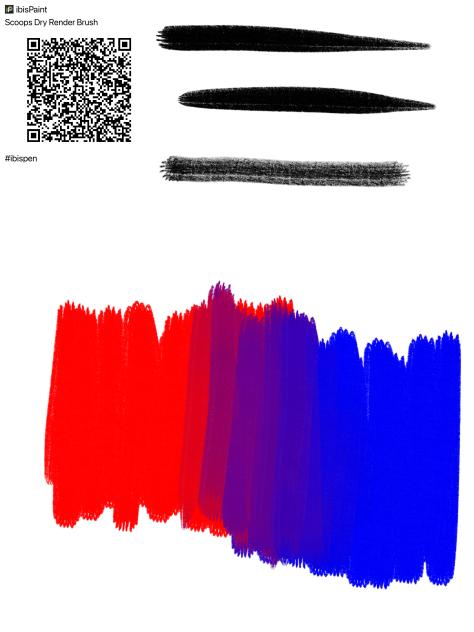 Scoops Dry Render Brush