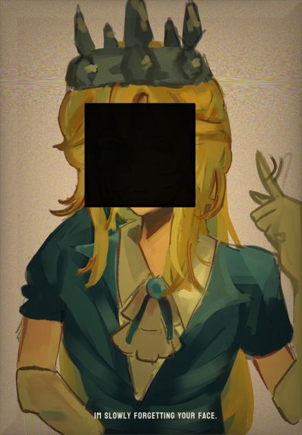 Im slowly forgetting your face.