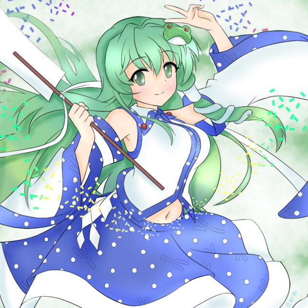 塗りマス　早苗さん