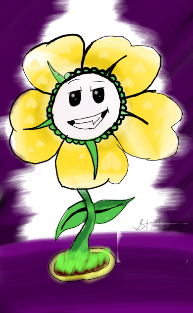Speedpaint Flowey The Flower - ibisPaint