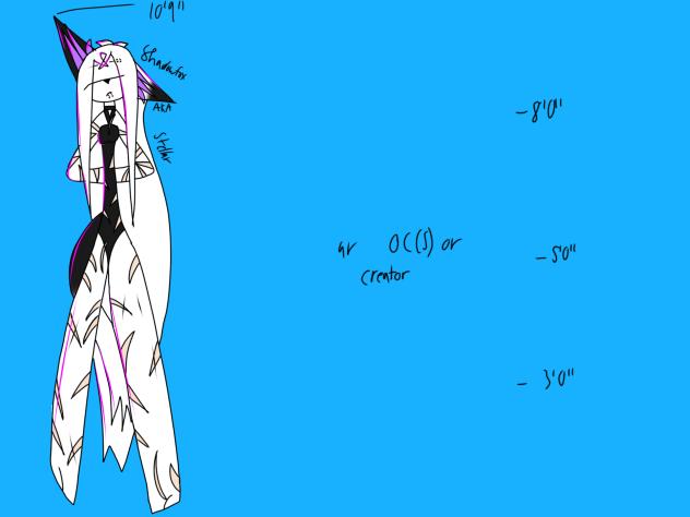 How tall is your OC, Collab