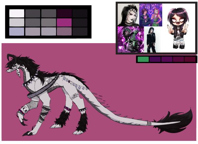 Turning 6arelyhuman into a dragon ✨💚💕