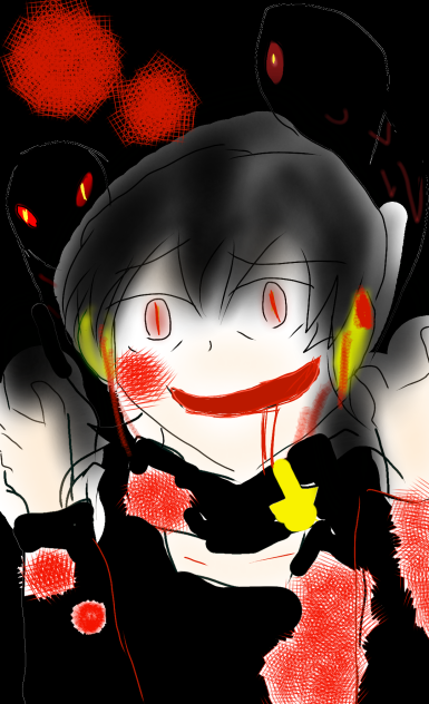 クロハ描いてみた。