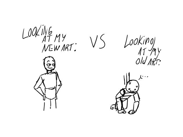 new art vs old