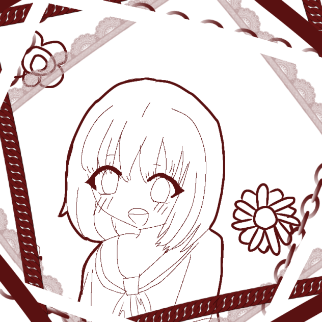 ミニキャラ塗り絵