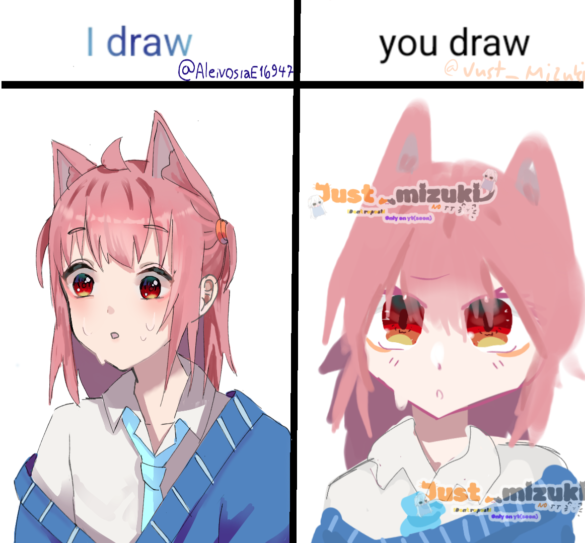 i draw u draw XD lmao - ibisPaint