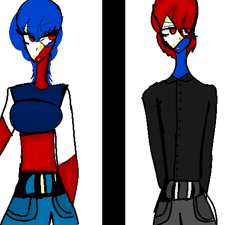 Countryhumans Philippines and Martial