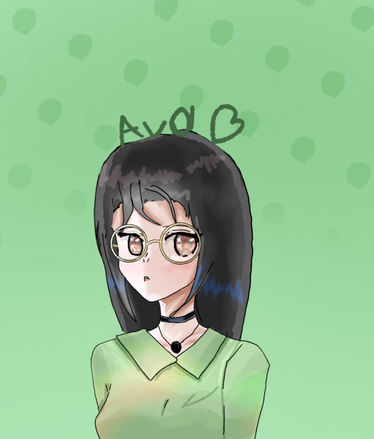 Old oc redraw🐸💚🍏⭐
