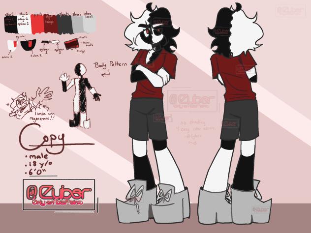 OC - Copy ref sheet