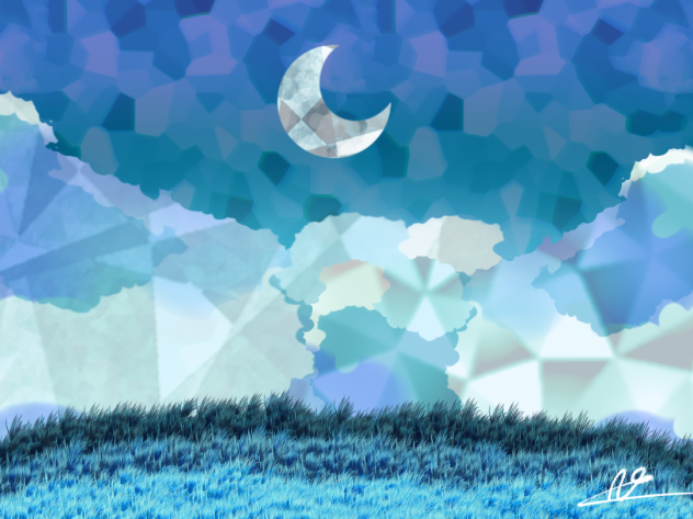 Background Blue Sky 🌌 - ibisPaint