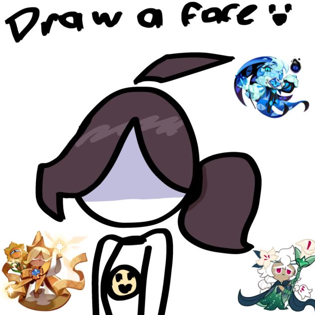 Draw a face! (I know you won’t.)