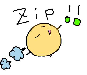 びゅーん