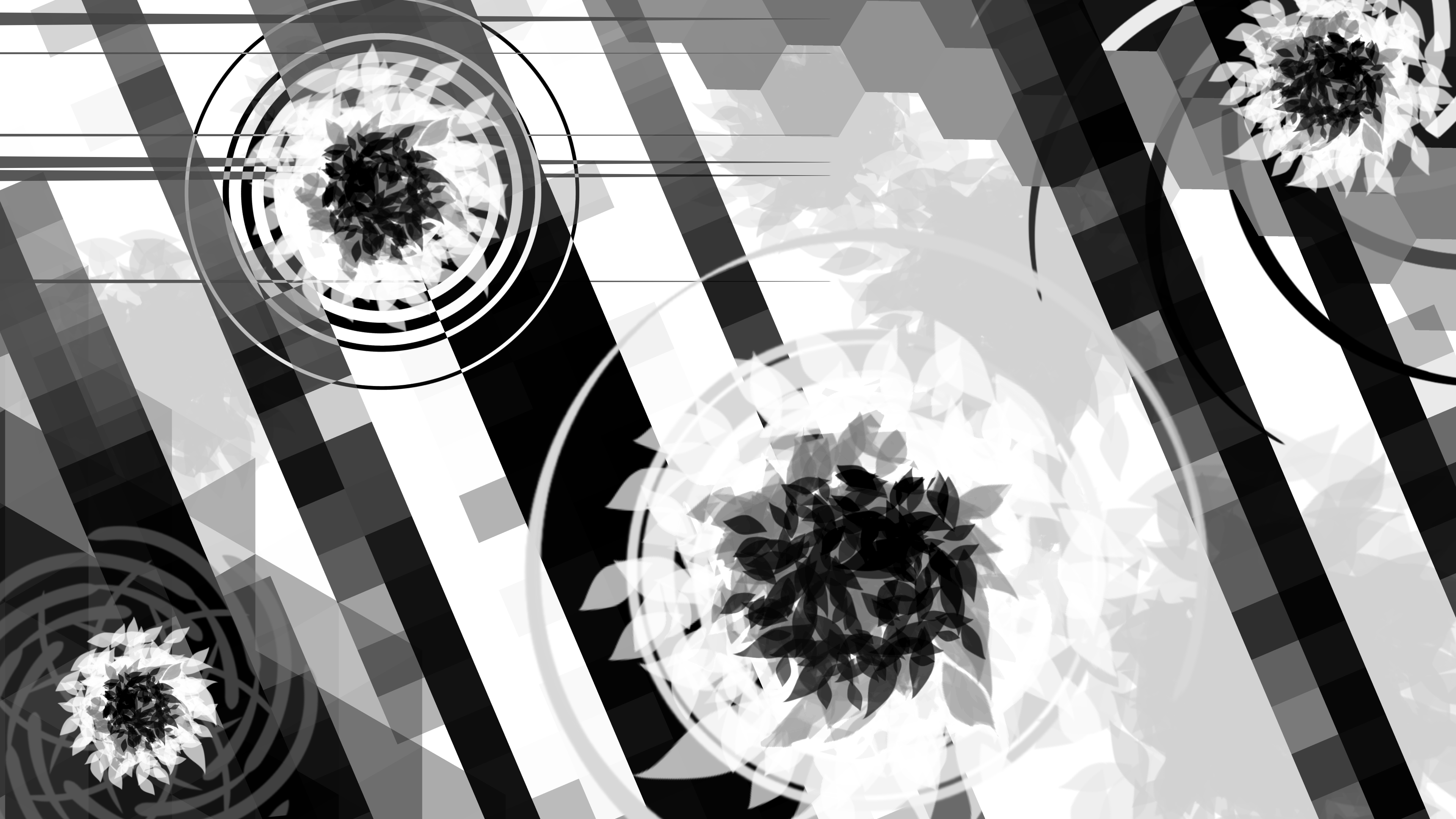 明暗 背景イラストメイキング Ibispaint