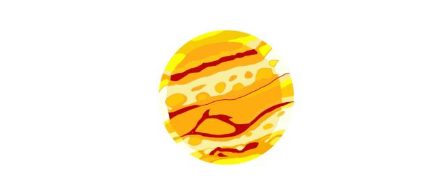 Planet Jupiter from science blaster jr.