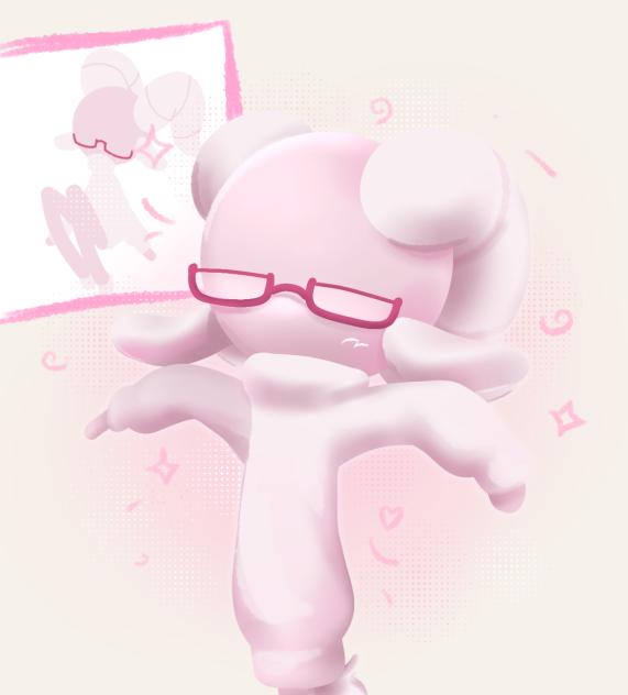 🎀 another of Sofi as a stickfigure