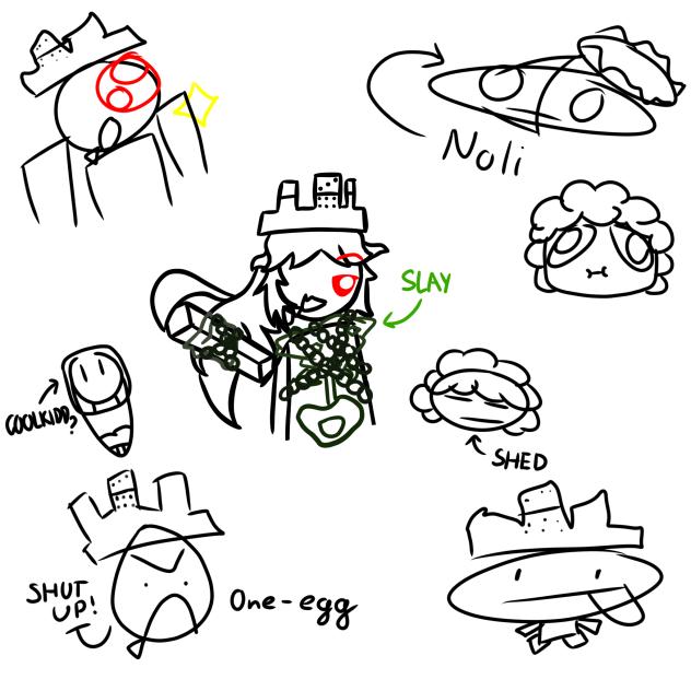 LIL’ FORSAKEN DOODLE