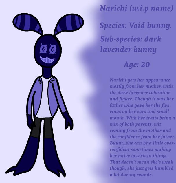 My forsaken oc as a void bunny!