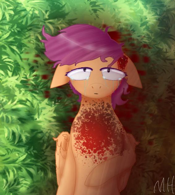 Scootaloo d3ath MLP