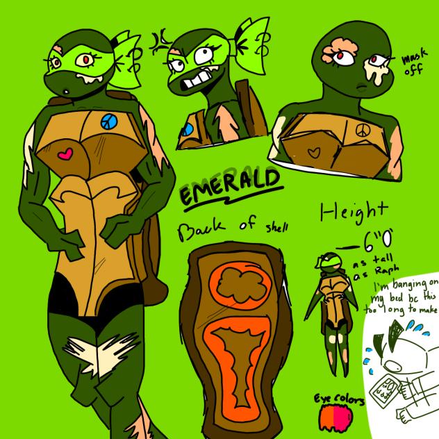 Emerald sketches