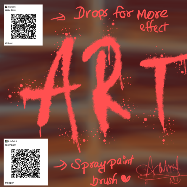Graffiti art brushes ibisPaint