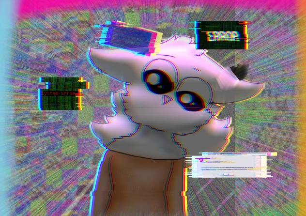 Glitchy witchy