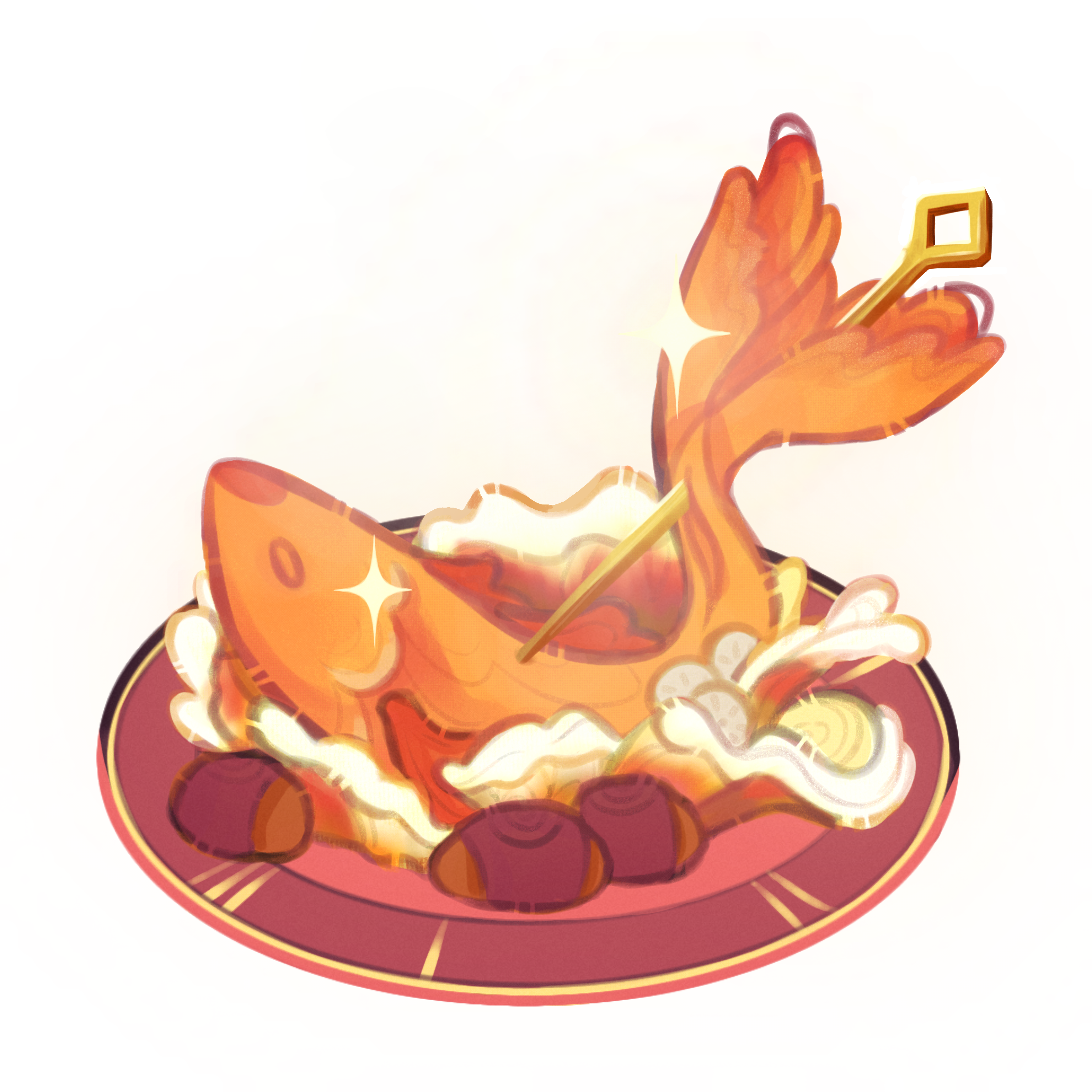 My first try at drawing food - ibisPaint