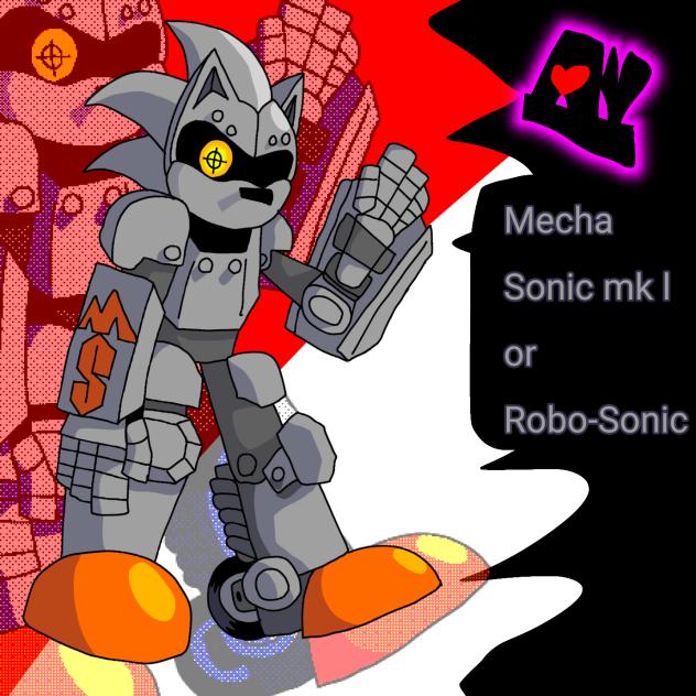Mecha Sonic mk 1 or Robo-Sonic