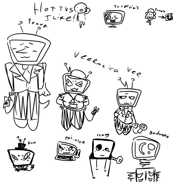 HOT TVS and COMPUTERS I LOVE