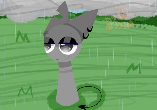 🩶 Gray in the rain 🌧️